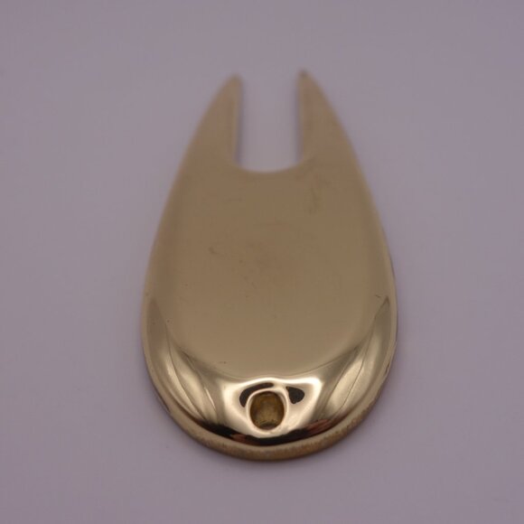 Gold Color Metal Golf Tees and Gold Color Metal Green Ball Mark Tool - Picture 13 of 16
